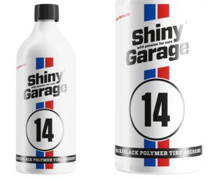 SHINY GARAGE BACK2BLACK POLYMER TIRE DRESSING - 500ml