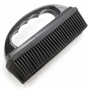 SZCZOTKA Z GUMOWYM WŁOSIEM DO USUWANIA SIERŚCI ZWIERZĄT