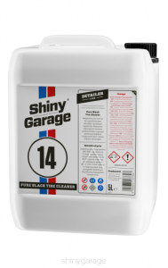 SHINY GARAGE PURE BLACK TIRE CLEANER - 5L