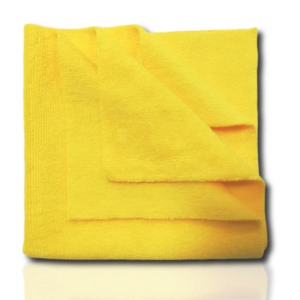 ŚCIERKA Z MIKROWŁÓKNA  40X40 CM ŻÓŁTA 1 SZTUKA