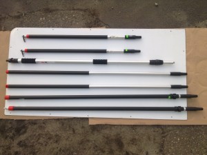 TRZONEK ALUMINIOWY VIKAN 1,5 M BEZ PRZEPŁYWU